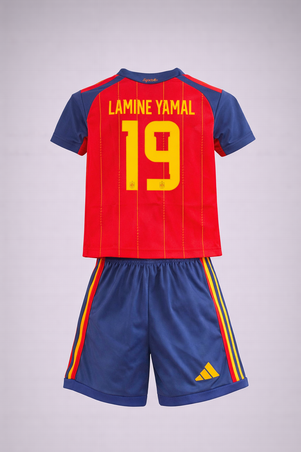 SPAIN 2026 HOME  LAMINE YAMAL FAN JERSEY KIDS KIT
