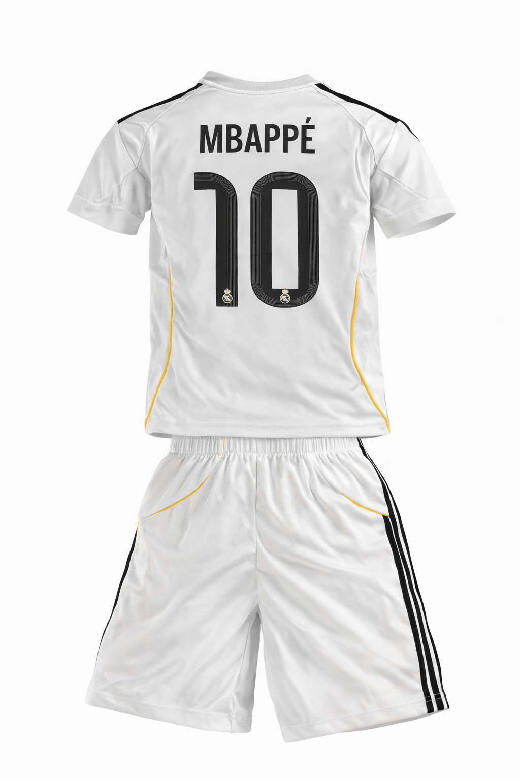 REAL MADRID 2026 HOME KYLIAN MBAPPÉ FAN JERSEY KIDS KIT