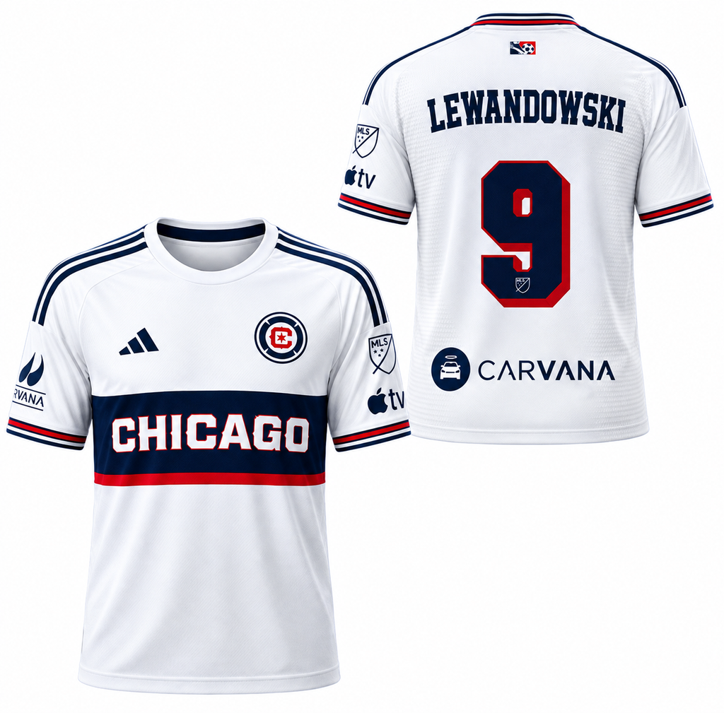 2026 Chicago Fire Robert Lewandowski Third Jersey
