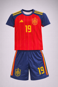 SPAIN 2026 HOME  LAMINE YAMAL FAN JERSEY KIDS KIT