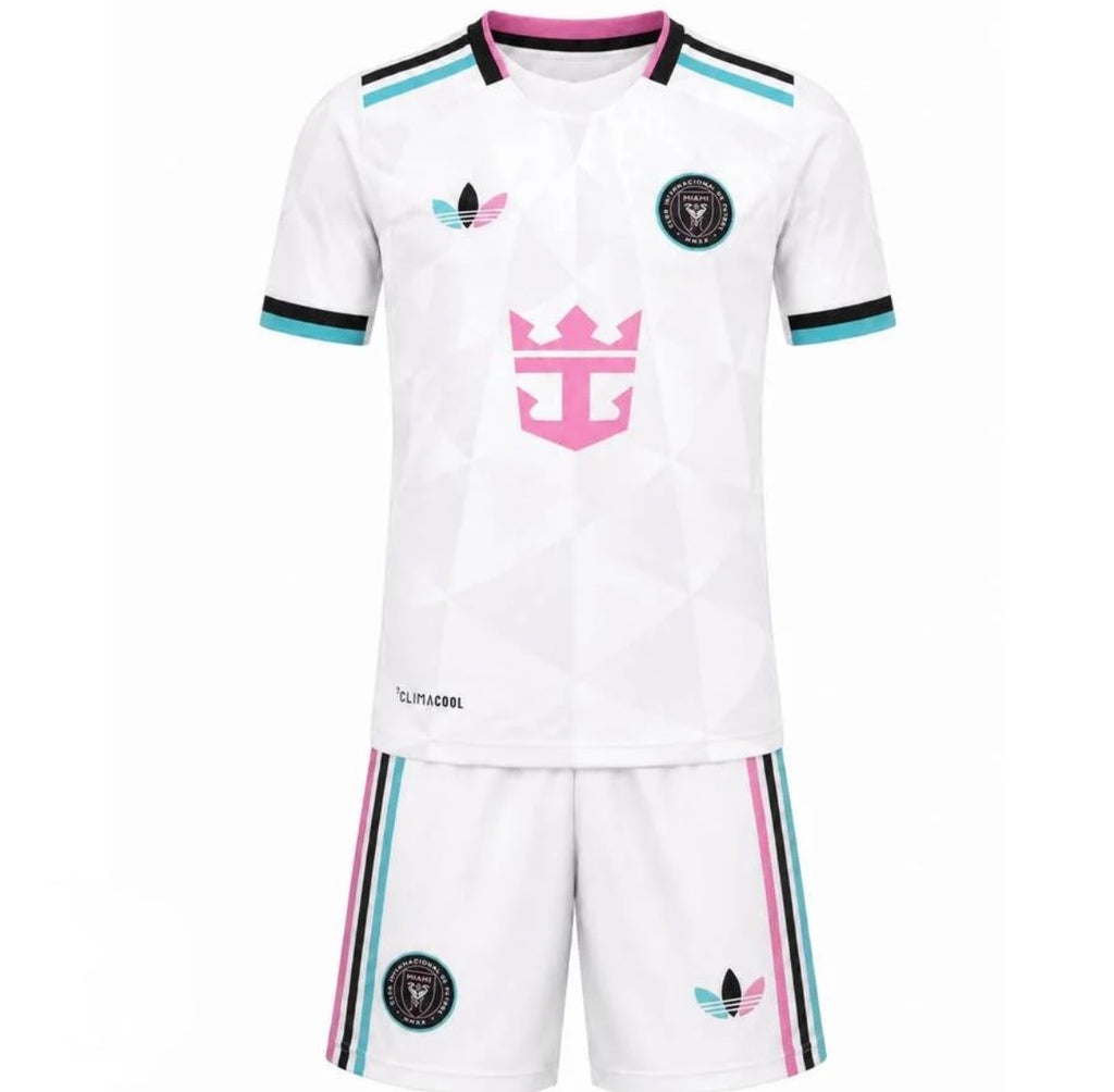 Inter Miami Lionel Messi White Kids Kit