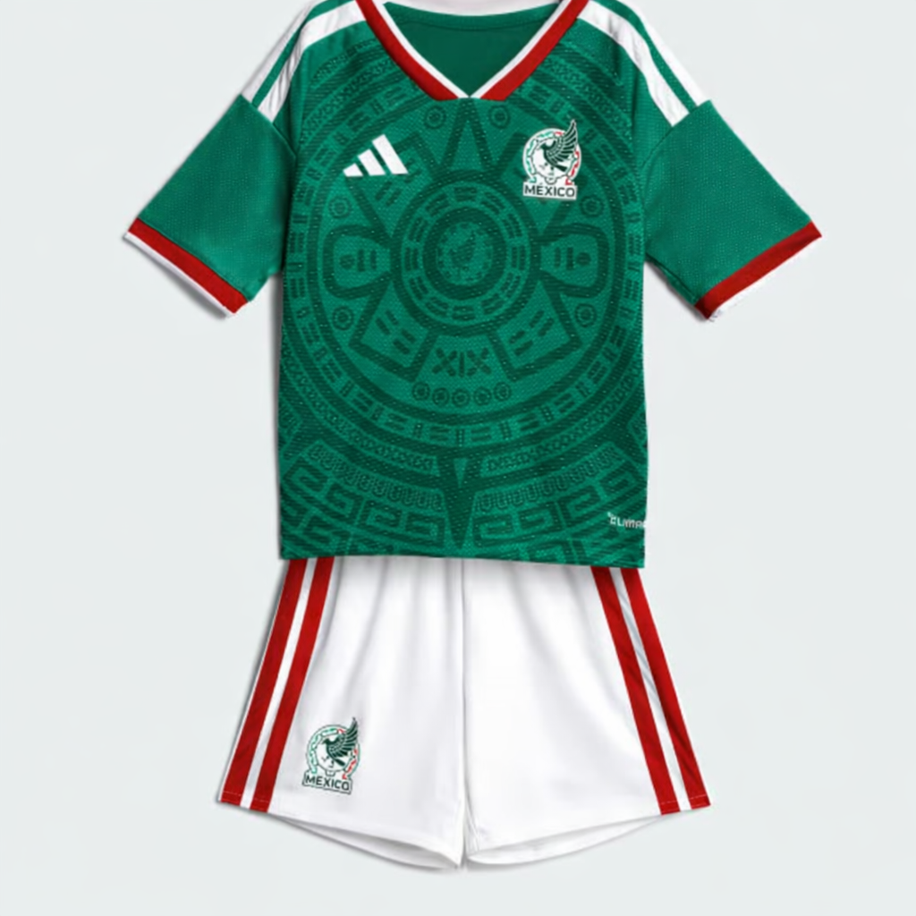 MEXICO 2026 HOME FAN JERSEY KIDS KIT