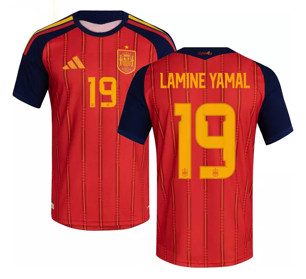 SPAIN 2026 HOME LAMINE YAMAL AUTHENTIC PLAYER VERSION JERSEY