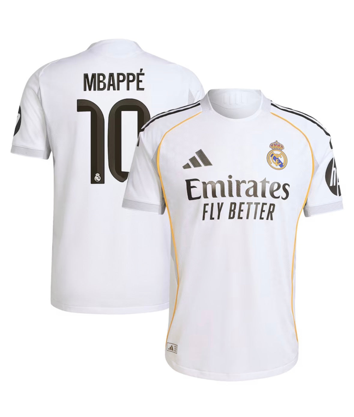 REAL MADRID 2026 HOME  MBAPPÉ AUTHENTIC PLAYER VERSION JERSEY
