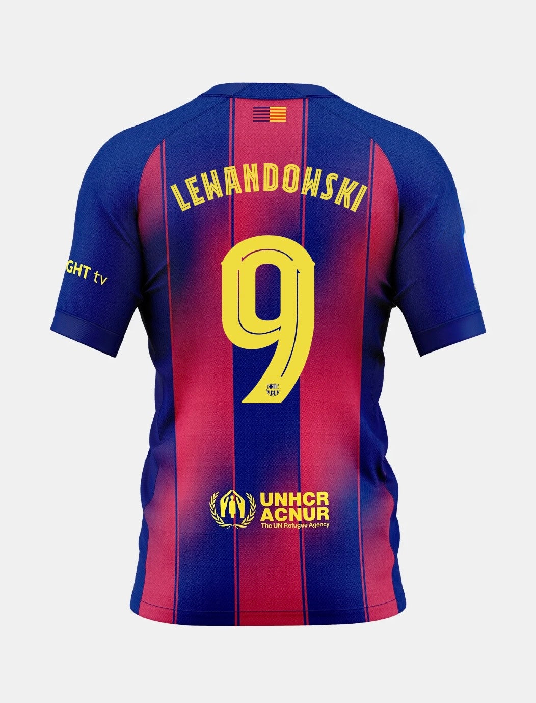 FC BARCELONA 2026 HOME LEWANDOWSKI AUTHENTIC JERSEY