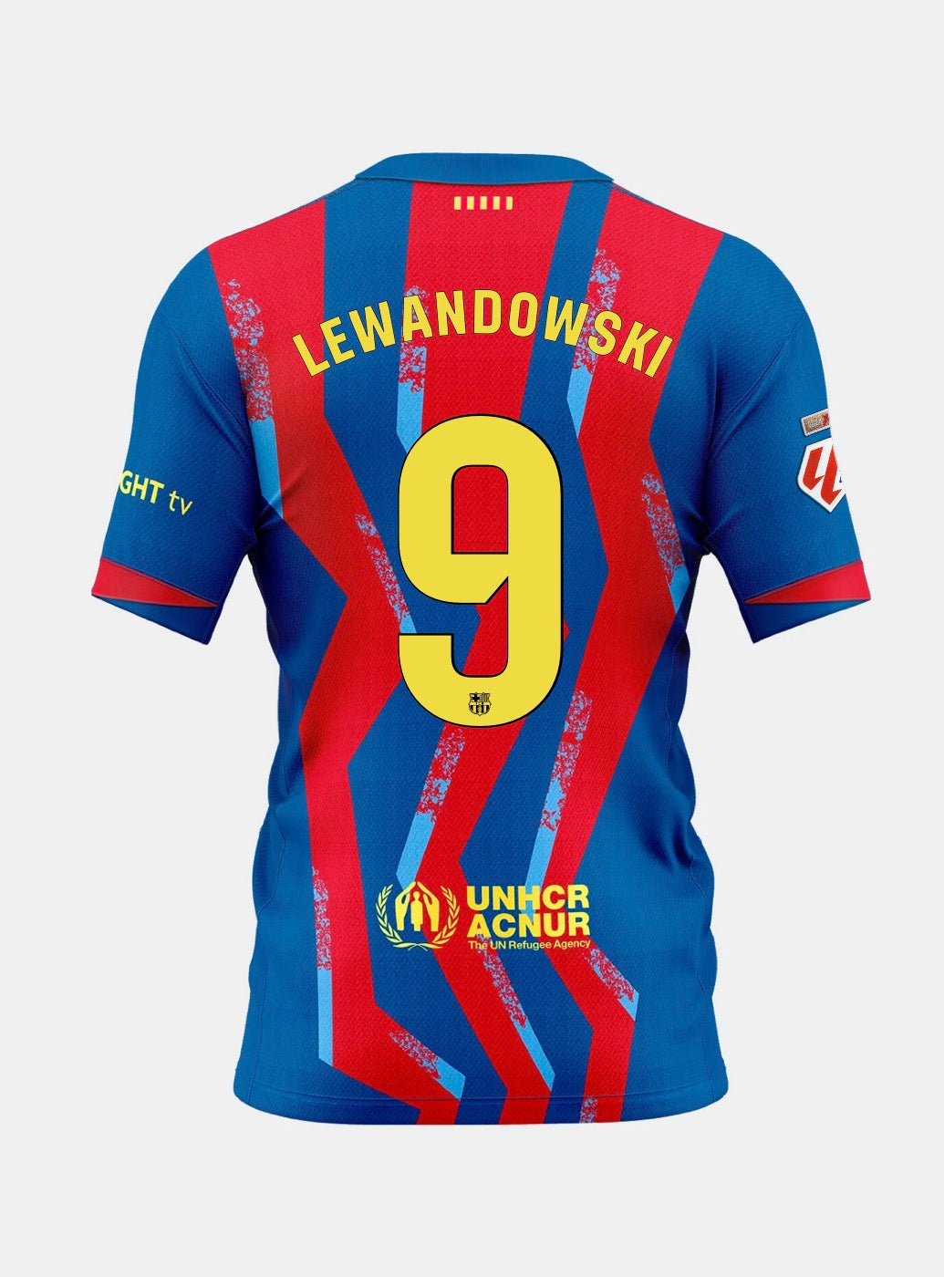 FC BARCELONA 2026 FOURTH JERSEY LEWANDOWSKI (PLAYER VERSION)